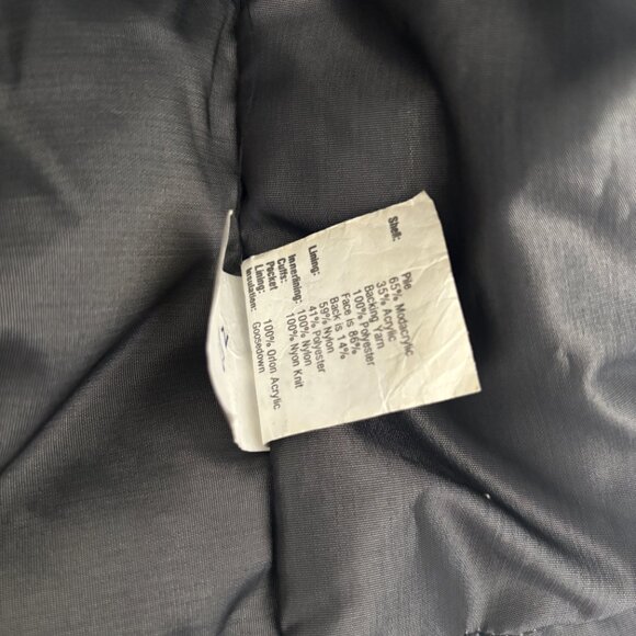 Vtg Petite (XS/S) Hansa Branta by Stearns Goose Down Coat - USA Made, faux fur - Picture 8 of 9